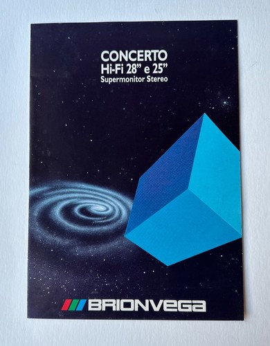 Folder depliant brionvega - depliant,