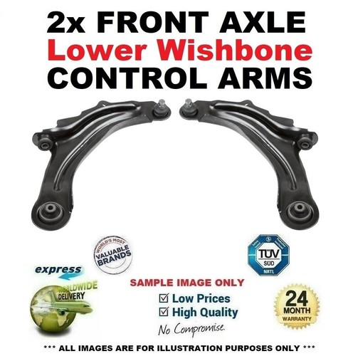 Bracci comando wishbone - 2x,