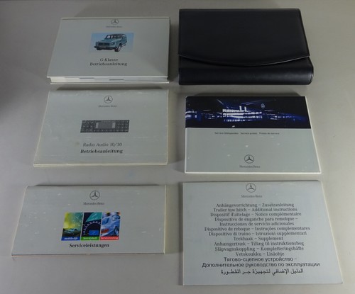Cartella con manuale mercedes - cartella,