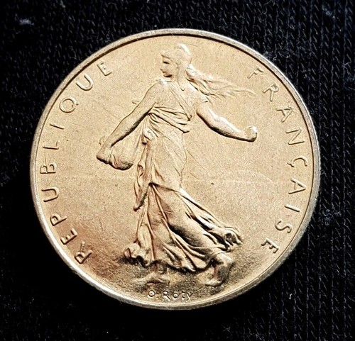 Monnaie france franc semeuse - france:1,