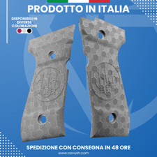 Custom Grips Guancette / Ulstra Sottili Colore Nero per BERETTA Mod 92 96 98 FS 