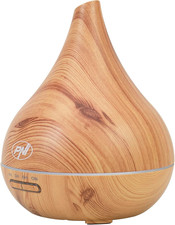 Diffusore per Aromaterapia  HU400 per Oli Essenziali, Con Ultrasuoni, 400 Ml, Ti