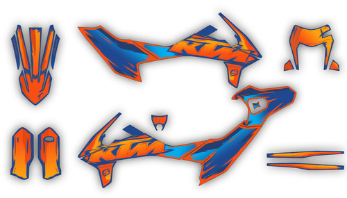 Kit grafica ktm - grafica, r