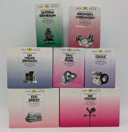 Cassetten hörbuch boxset - hörbuch, mc-boxset