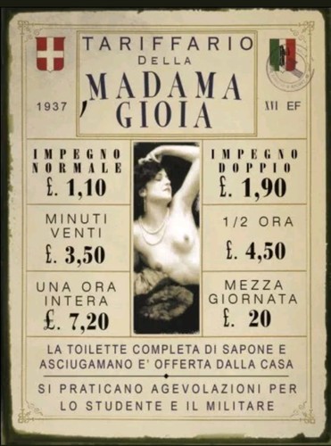 Targa tabella insegna - , in