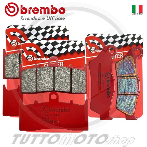 Kit pastiglie brembo rosse - kit,