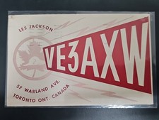 Vintage CB Radio QSL Les