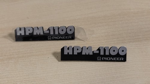Pioneer hpm 1100 logo - 1100, sulla