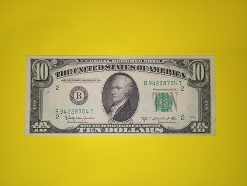 Banconota dollari usa - 10,