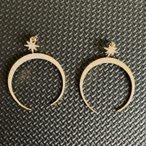 Orecchini vintage stella - , luna
