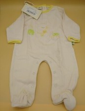 TUTINA MANICA LUNGA 3-6 MESI COTONE BIOLOGICO CON BOTTONCINI CAMBIO PANNOLINO