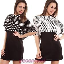 Vestito donna miniabito tubino