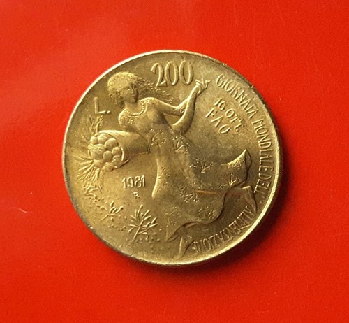 200 lire 1981 fao - 200,