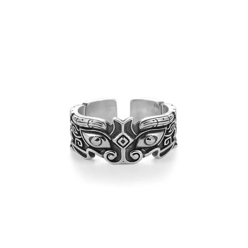 Anello aperto bestia mitica