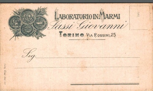 Torino laboratorio in - -, marmi