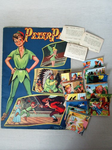 Peter pan lampo 1954 figurina - pan-lampo, 1954-figurina