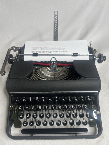 Macchina scrivere portatile - macchina, da