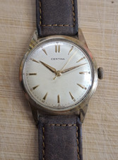 Certina orologio da polso vintage meccanico carica manuale 17 jewels placcato oro