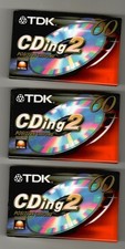 3 x TDK CDing-II 60 min