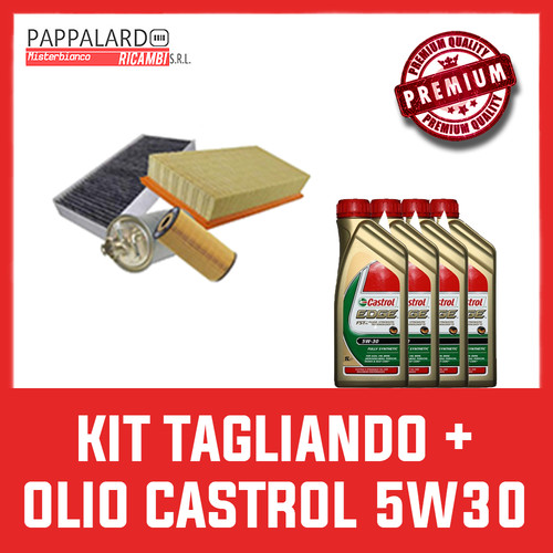 Kit tagliando olio castrol - kit,