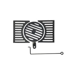 Arredamento in pietra LEDA per inserto stufa in maiolica Rubino