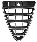 Griglia mascherina scudo allum - mascherina,
