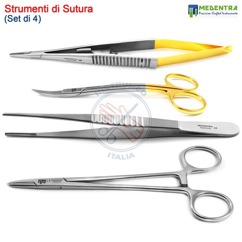 Kit rimozione sutura dentale - kit,