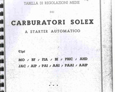 Manuale regolazioni - manuale,