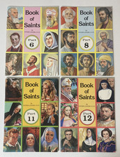 Lot Of 4 Book Of Saints |