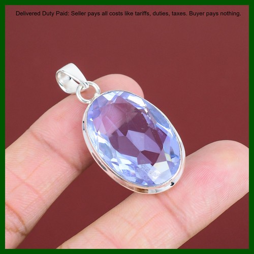 Ciondolo tanzanite quarzo - tanzanite,
