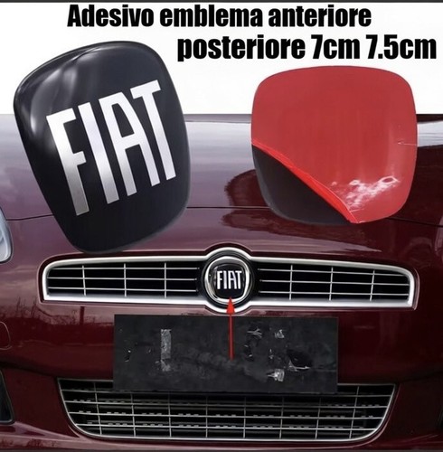 Adesivo fiat ricambio logo - adesivo,