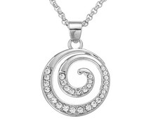 Silver Plated Celtic Spiral