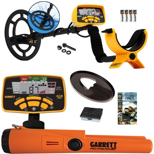 Garrett ace 300 metal detector - metal,