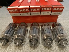 Tubi elettronici RCA 6LQ6 6JE6C 6MJ6 nuovi vecchio magazzino