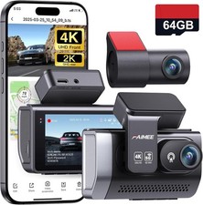 Dash Cam 4K+2K Anteriore e