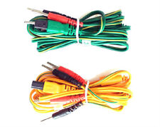 ^oL Kit 2 cavi fili filo ricambio elettrostimolatore Tesmed te 780plus te780-b 