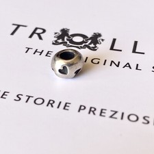 Authentic Trollbeads Bead in Argento - Stampo del Cuore TAGBE-10050 Ritirato