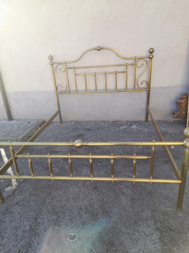 Letto matrimoniale ottone - letto,