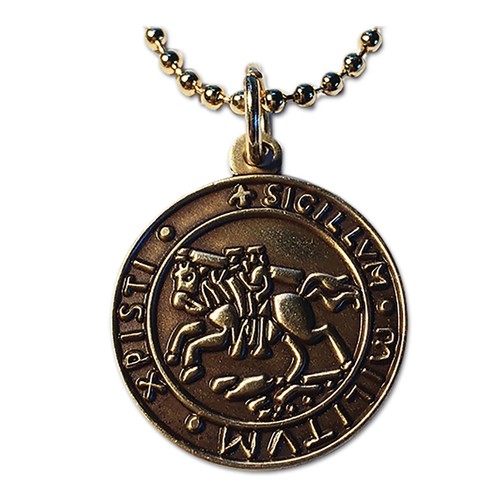 Collana massonica cavalieri - collana,