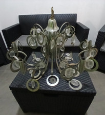 Lampadario acciaio cromato - in,