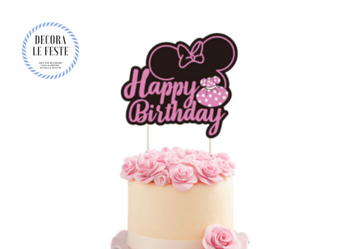 Topper cake minnie - cake,