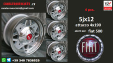 Cerchi in lega Fiat 500 old