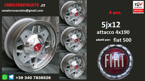Cerchi lega fiat 500 - in,