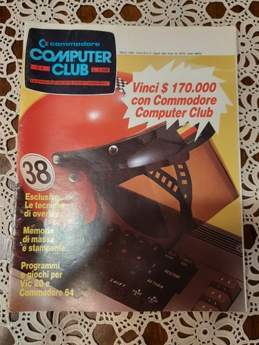 Commodore computer club c64 - commodore,