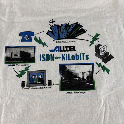 Vintage alltel shirt - vintage, uomo
