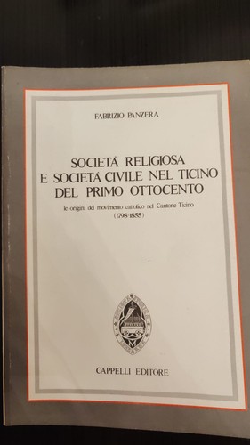 Panzera societa religiosa - f.,