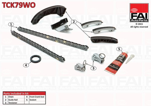 Kit catena distribuzione fai - catena,