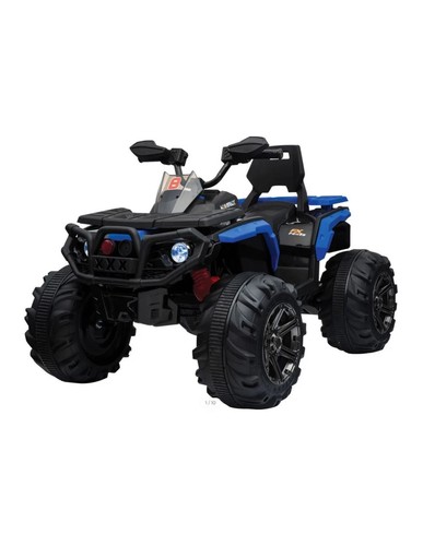 Mega quad elettrico blu - quad,