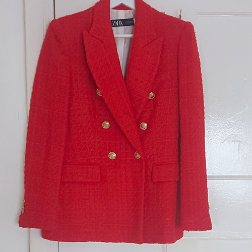 Giacca blazer zara - giacca, rosso