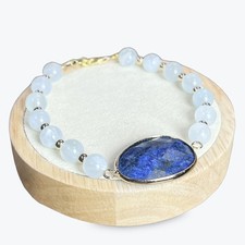 Bracelet En Aigue-Marine Et